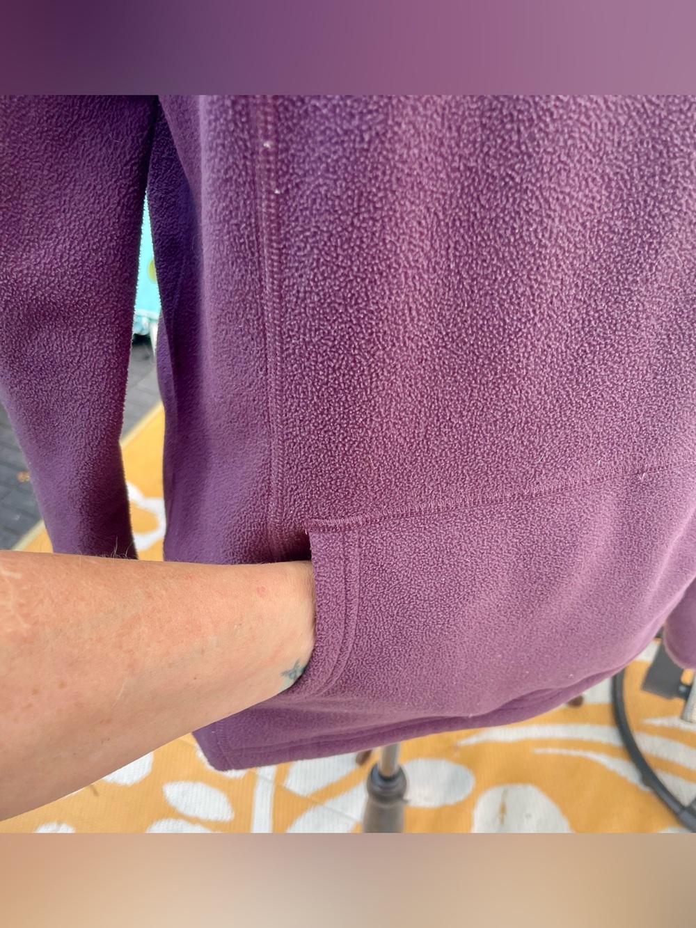 The North Face Women’s Fleece Unique Find! Dusty Plum color. WARM - Picture 8 of 15